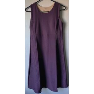 Mondetta Women's Purple Performance Luxury Stretch Built-in Bra Dress Size‎ S